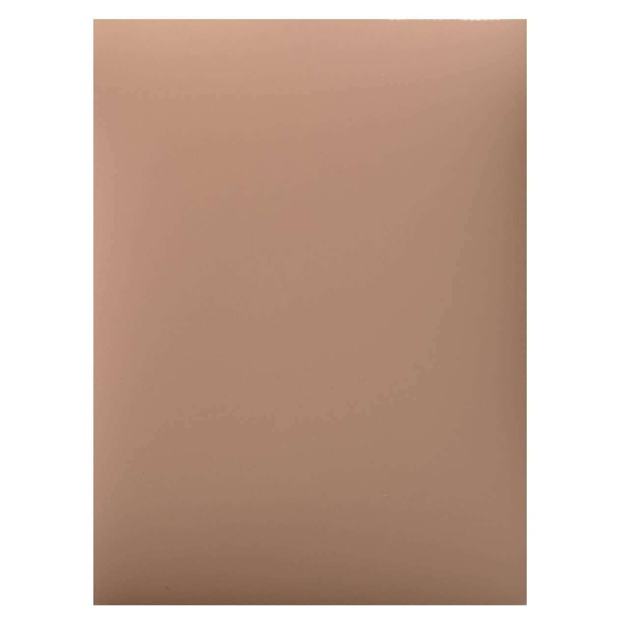 Solid brown color swatch on a white background